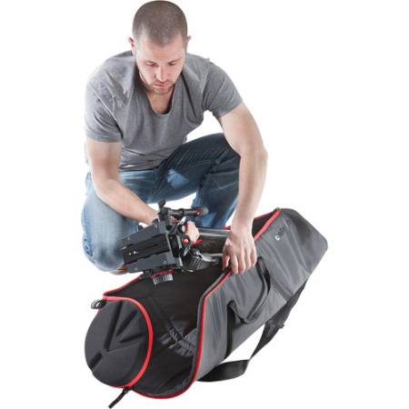 Manfrotto MB MBAG100PN - piankowy futerał/pokrowiec/torba na statyw, 100cm - przykład użycia